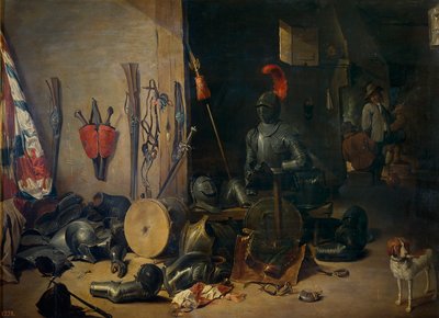 A Guardroom by Abraham Teniers